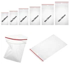 600x Ziplock Bags Zip Set Tear Resistant & Transparent Plastic Bags