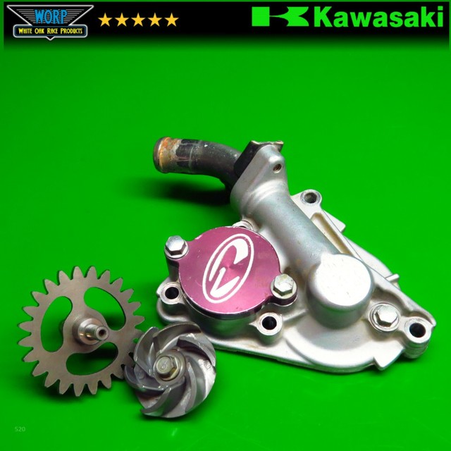 20112015 Kawasaki KX250F Water Pump Shaft Gear Coolant Impeller 131070196 eBay