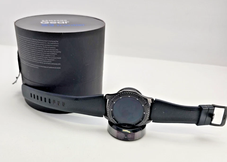 Samsung Gear S3 Frontier Smart Watch Bluetooth WiFi And GPS - Image 2 of 4