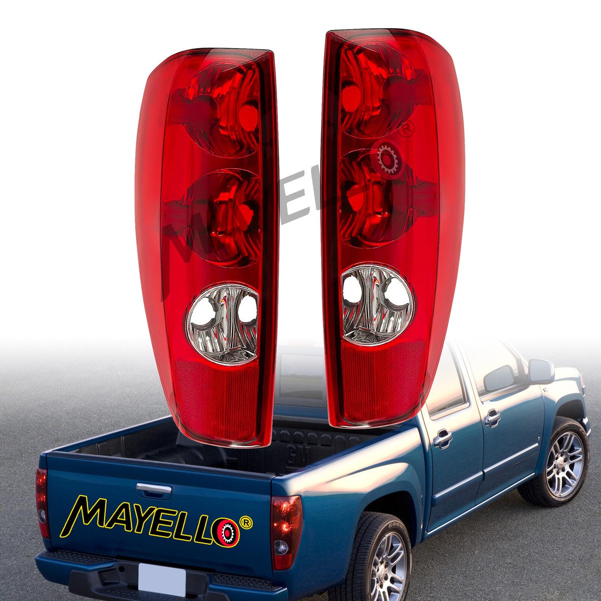 Tail Light Assembly In Pair Compatible With Chevrolet Colorado 2004 - Foto 2