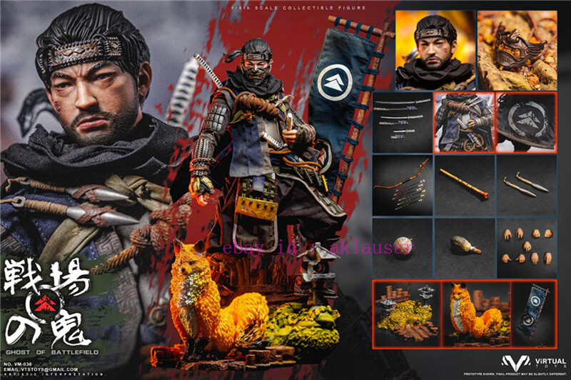 Perfect Vts Toys Vm-036 1/6 Ghost of Tsushima Deluxe Edition