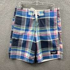Abercrombie Fitch Swim Trunks Mens Large Board Shorts Lined Swimsuit Adult