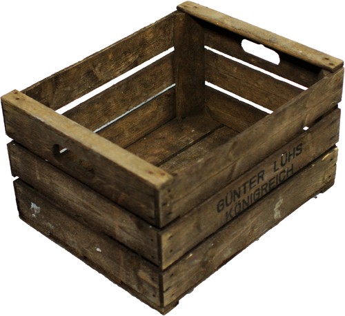 Obstkiste "Rolf" aus dem Alten Land Apfelkiste Weinkiste Holzkiste Original 40 J - Bild 3 von 6