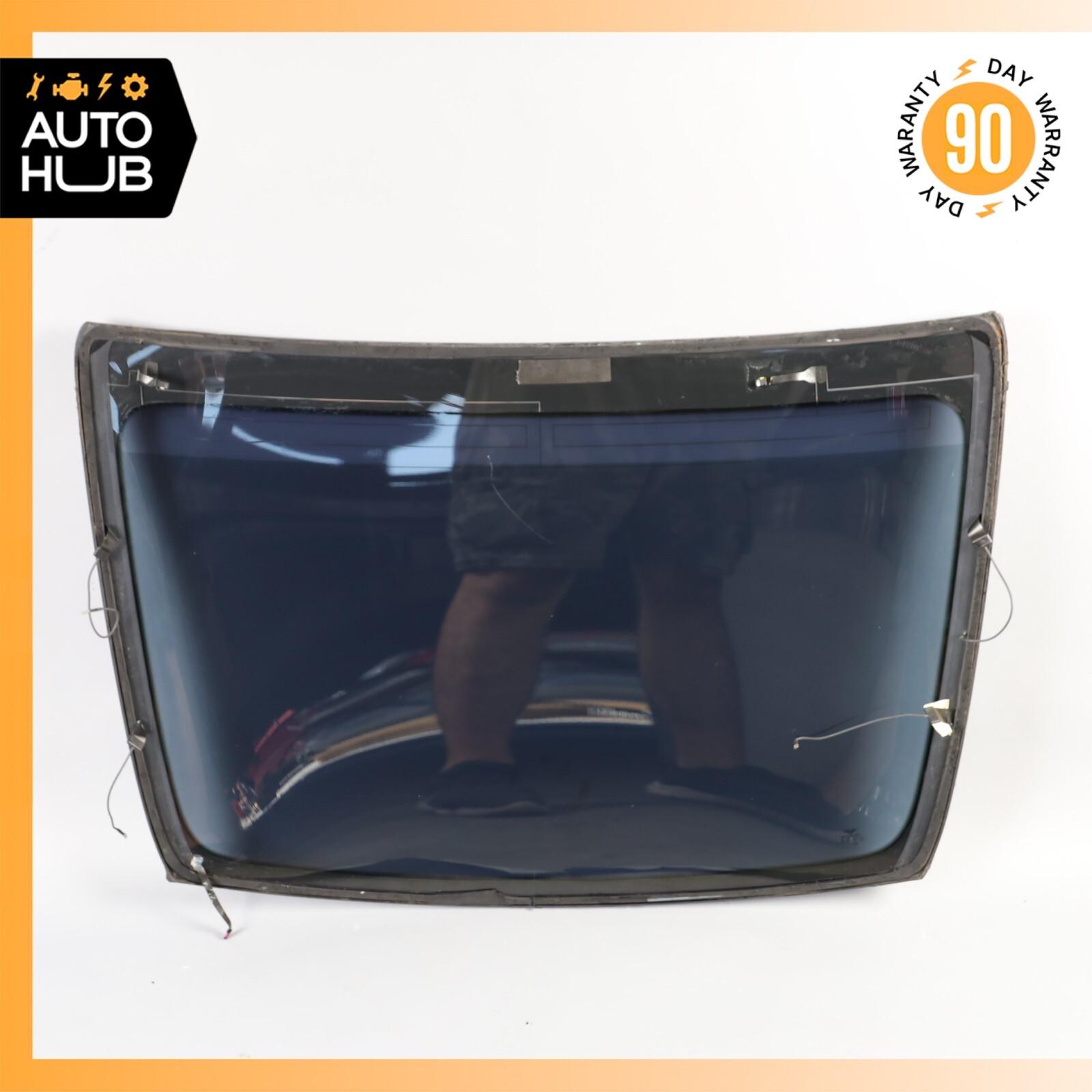 03-10 Bentley Continental GT Coupe Rear Windshield Wind Shield Glass OEM