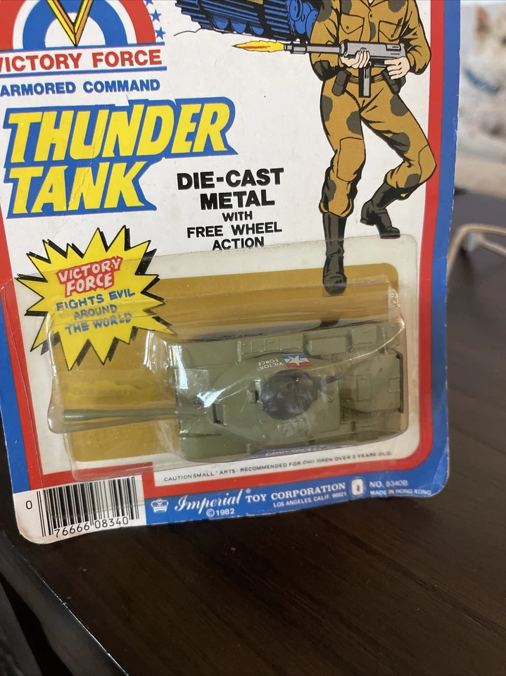 Imperial Toy Thunder Tank - винтажный 1982 Victory Force армия - Гонконг - Изображение 2 из 4