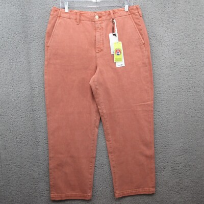Wrangler Casey Jones Chino Workwear Pants Mens 31x28 Coral Pink Irregular