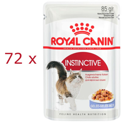 (  16,17/kg) Royal Canin Instinctive in Gelee - Katzenfutter: 72x 85g