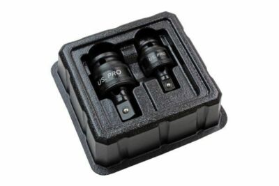US Pro Industrial 2pc Impact Universal Gelenk Set 1cm & 1.3cm Getriebe