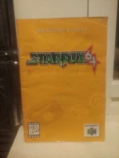 STARFOX 64 N64 System Game Original 1997 Instruction Manual Booklet **ONLY**