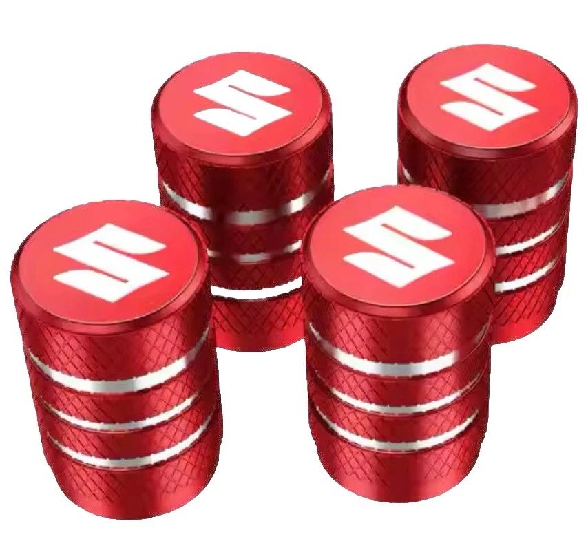 TAPAS DE VÁLVULA DE NEUMÁTICO SUZUKI PARA ATV, UTV, SAMURAI NUEVO JUEGO DE 4 piezas Foto 2 de 4