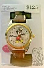NEW Vtg DISNEY Mickey Mouse Watch by Accutime-Molded Hands MCK613-orig 125