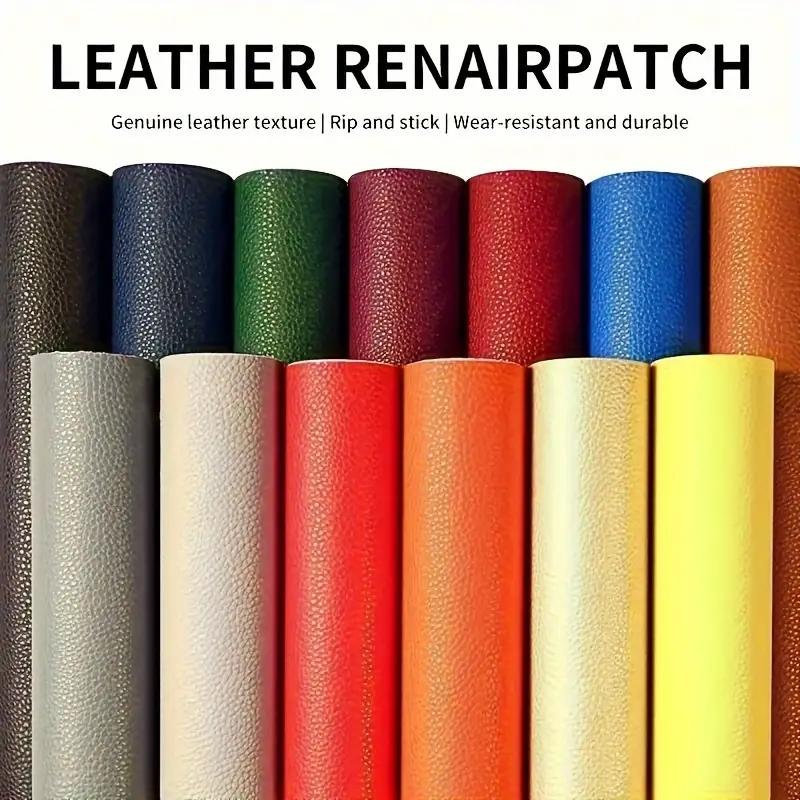 Leather Repair Kit Self-Adhesive Patch Stick on Sofa Clothing Car Seat Couch US