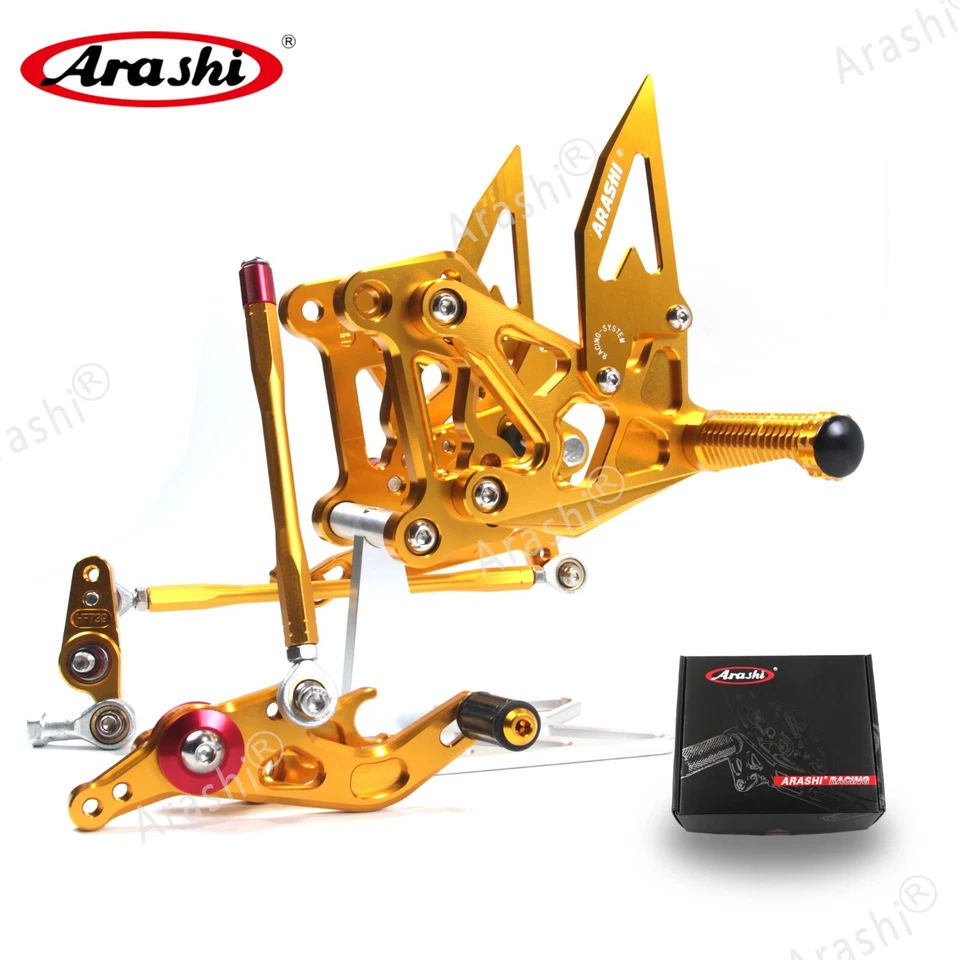 For MV AGUSTA Dragster 675 800 2012-2016 14 15 Adjustable Racing Footrest Pedals - Изображение 2 из 4