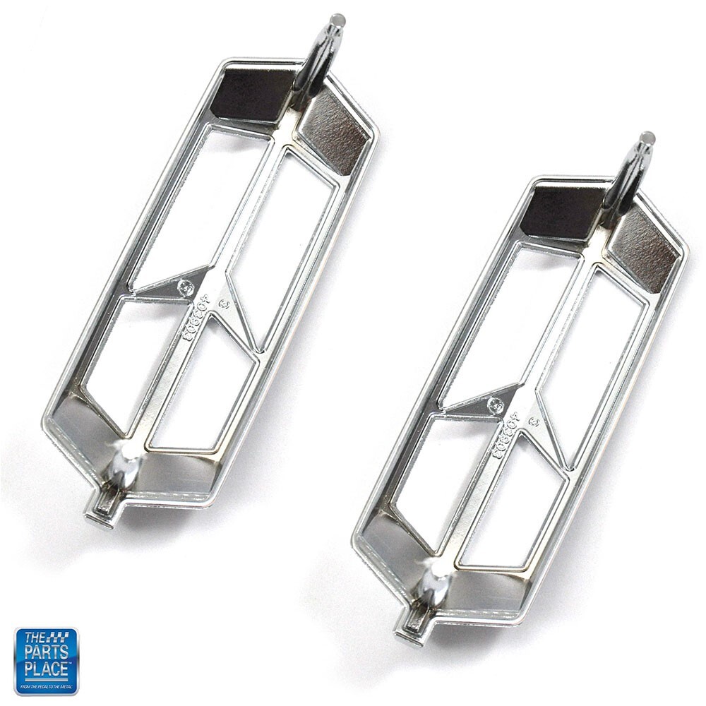 Pair Of Side Marker Bezels For 1968-1969 Oldsmobile Cutlass & 442