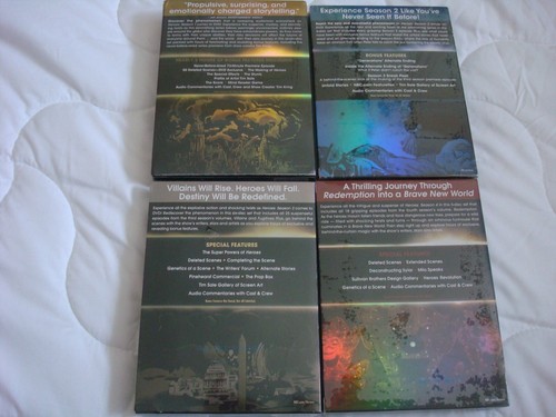 DVD *HEROES* SEASONS ONE, TWO, THREE & FOUR - NEW & SEALED - NTSC - Picture 2 of 6