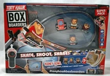 Tony Hawk Box Boarders Super Pack Skateboarding Kidney Bowl Ramps Secret Tony