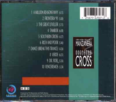 Phil Manzanera Southern Cross CD Id7427a for sale online | eBay
