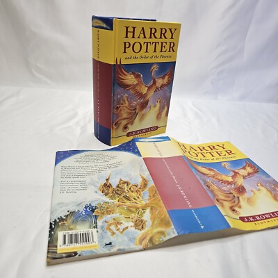 Harry Potter And The Order Of The Phoenix First Edition Rowling Error  766 Pages