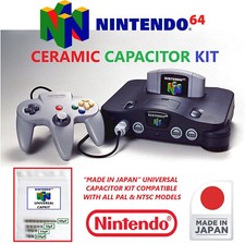 NINTENDO 64 SMD Ceramic Capacitor Replacement Kit Universal Capkit