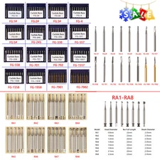 Dental Round Tungsten Carbide Steel Bur Burs Fit for High/Low Speed Handpiece MD