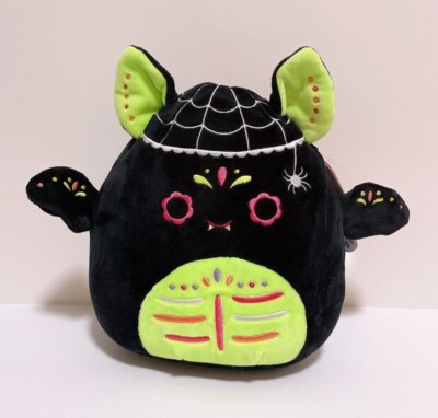 Squishmallows 2022 Day of the Dead Squad 12'' Bart the Bat Plush Doll Toy