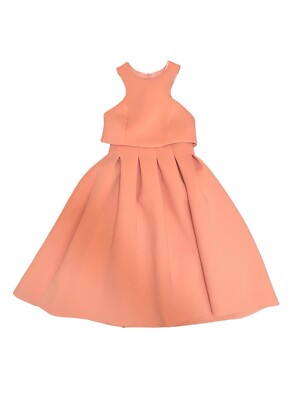 knee length dresses for ladies ASOS DESIGN Bare Shoulder Prom Scuba Midi Dress In Forest Green