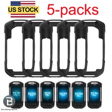 5 Pcs TC77 Protective Cover Case Hand Rugged Boot for Symbol Zebra TC77