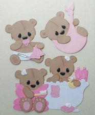 Baby bear Metal Cutting Dies Scrapbooking Paper Card Craft Embossing animal Die