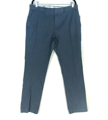 Old Navy Pants Mens Size 36X32 Blue Slim Fit Dress Office Pants Trouser |  eBay
