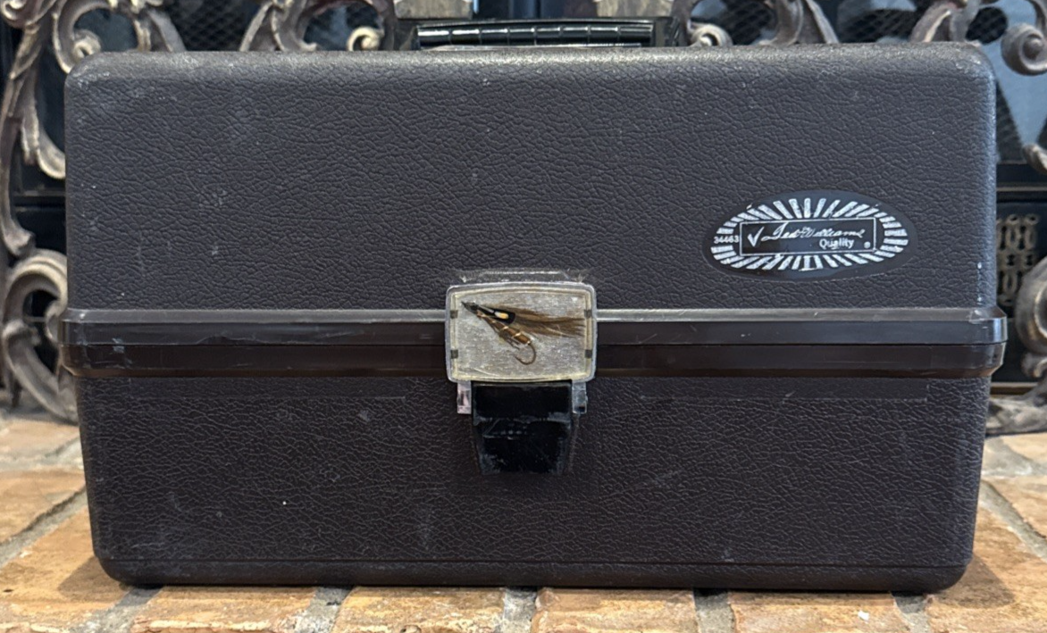 Vintage Sears Roebuck Ted Williams Quality Tackle Box 34463 - 3