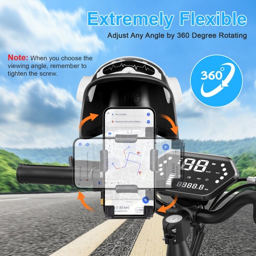 Waterproof Mobile Phone Holder Cap Bicycle Mount Cellphone for Bike - 第 4/11 張圖片