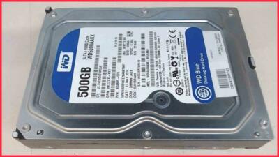 HDD Festplatte 3,5'' 500GB SATA 7200 RPM 16MB Western Digital WD5000AAKX