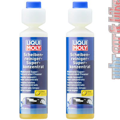 Liqui Moly Scheibenreiniger-Superkonzentrat 2x 250ml Citrusduft Reinigungszusatz