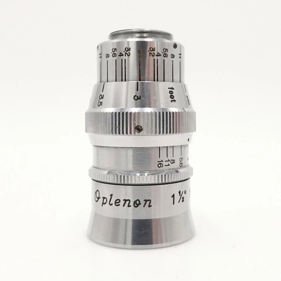 Oplenon 1.5" 1 1/2 Inch f/3.2 Telephoto Cine Lens D Mount Fully Working #LS-2232 - Image 2 of 4