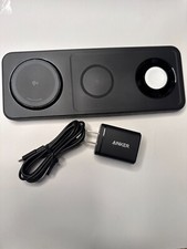 Anker Wireless Charging Station Ultra Fast 3-in-1 Foldable for iPhone 16 15