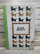Vintage Black Beauty by Anna Sewell Hardcover Children's Classic Book 1954