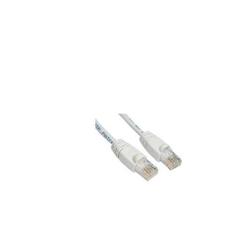 GP483 Chat 5e Snagless RJ45 Réseau Ethernet Câble Blanc 2 Mètre - Photo 1/2