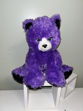 Purple Kooky Spooky Cat Kitty Build a Bear Plush Halloween Special Edition