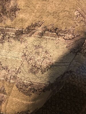 2pc Set Croscill St James Paisley 