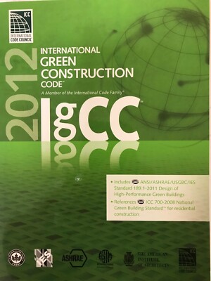 International Code Council 2012 International Green Construction Code ICC $25