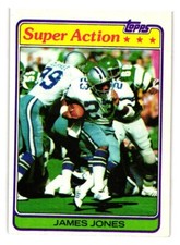 1981 Topps - #327 James Jones (RC)