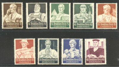 GERMANY #B59-65 Mint NH - 1934 Occupations Set | eBay