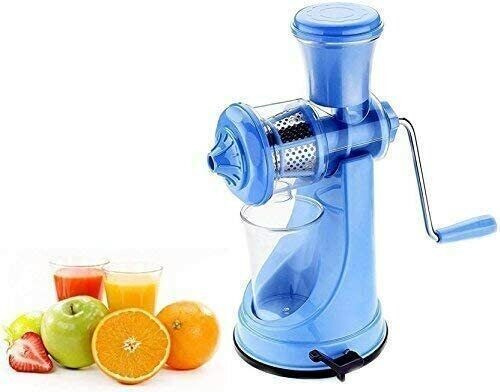 Stainless Steel Fruit Juice Maker With Waste Collector(Blue ) Black Friday Sale - Picture 1 of 3