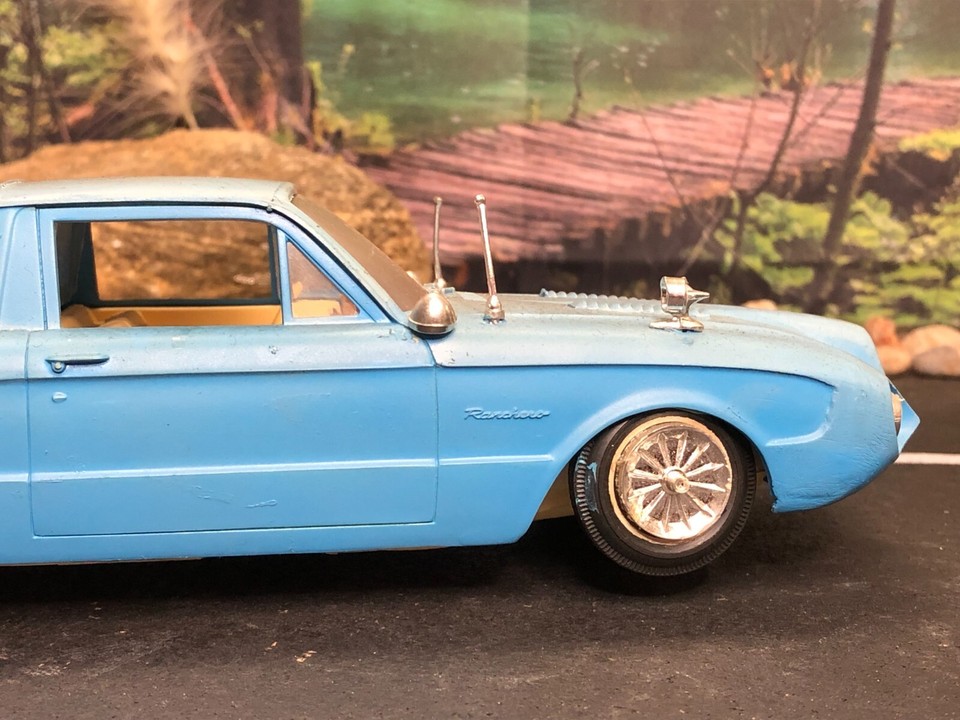 Vintage Built, Modified & Customized Plastic Model Kit 1962 FORD ...