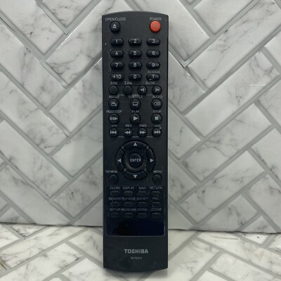 SE-R0313 Replace Remote for Toshiba DVD Player Clean Tested & Works SEE VIDEO