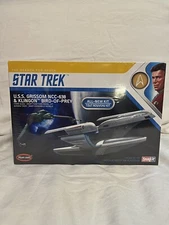 STAR TREK MODEL KIT U.S.S. Grissom NCC-638 & Klingon Bird of Prey Search spock