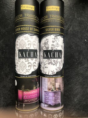 Silver Bird - Kacha Silberfolie Transfer - Re-Design mit Prima
