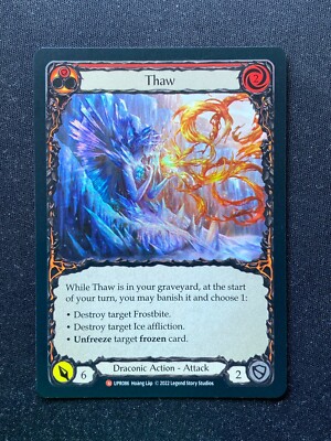 Thaw RAINBOW FOIL (UPR086) Uprising - Flesh and Blood | eBay Australia Thaw RAINBOW FOIL (UPR086) Uprising - Flesh and Blood | eBay Australia