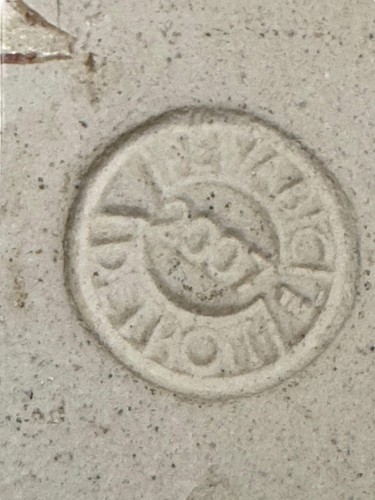 Pewabic 2007 Sea Green Wasp / Bee Tile - Picture 5 of 5