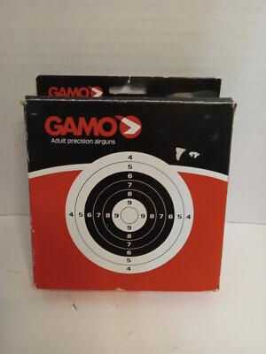 Gamo Adult Precision Airgun Paper Targets  Marksmanship Bullseye (Pack of 92)